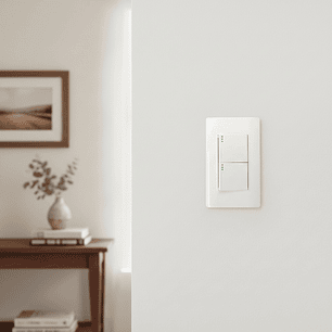 Pack X 10 Interruptor Doble Blanco C1211 10 A 110v Blanco