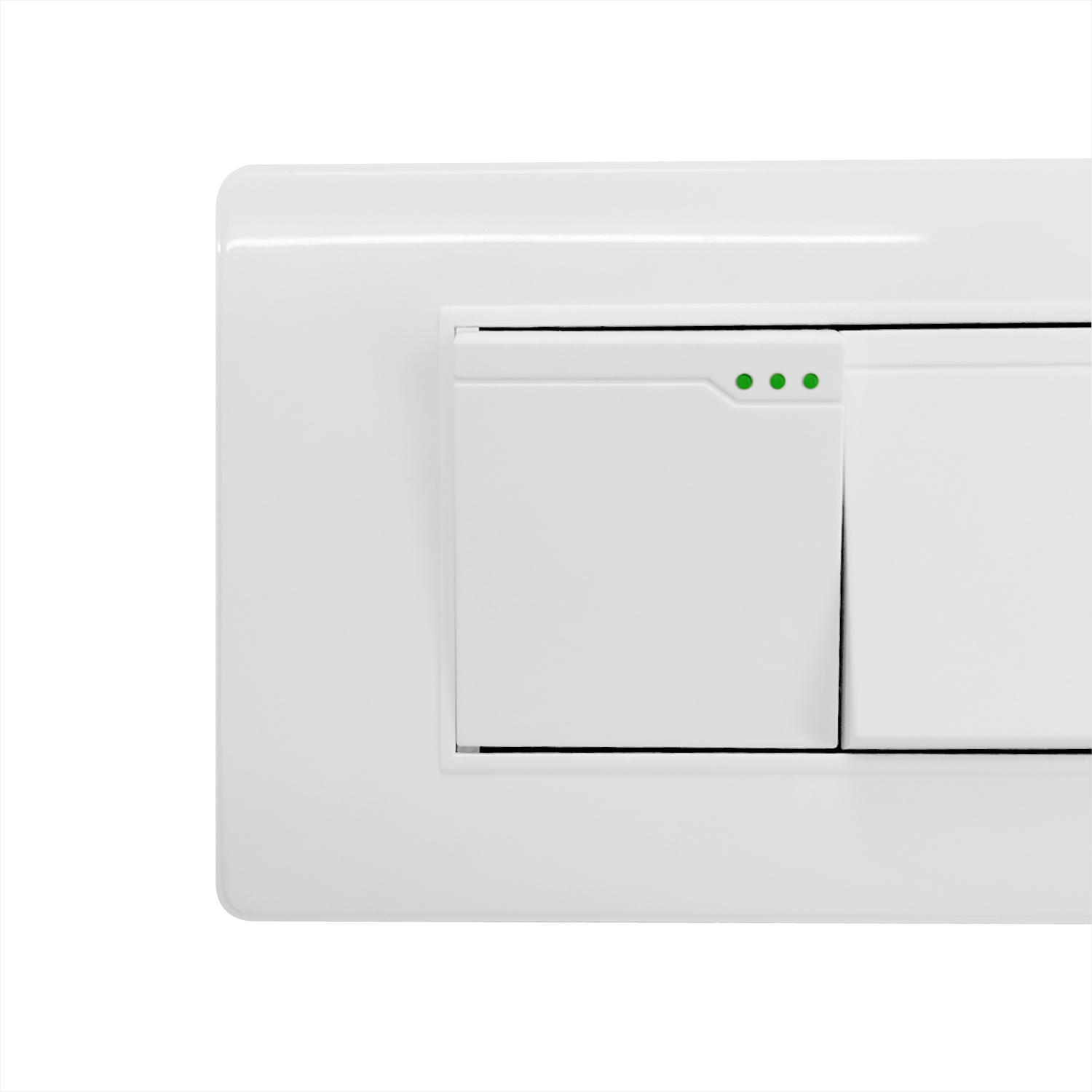 Pack X 10 Interruptor Doble Blanco C1211 10 A 110v Blanco