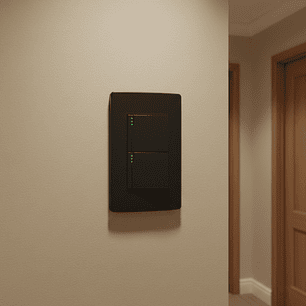 Pack X 10 Interruptor Doble Negro C1213 10 A 110v Negro