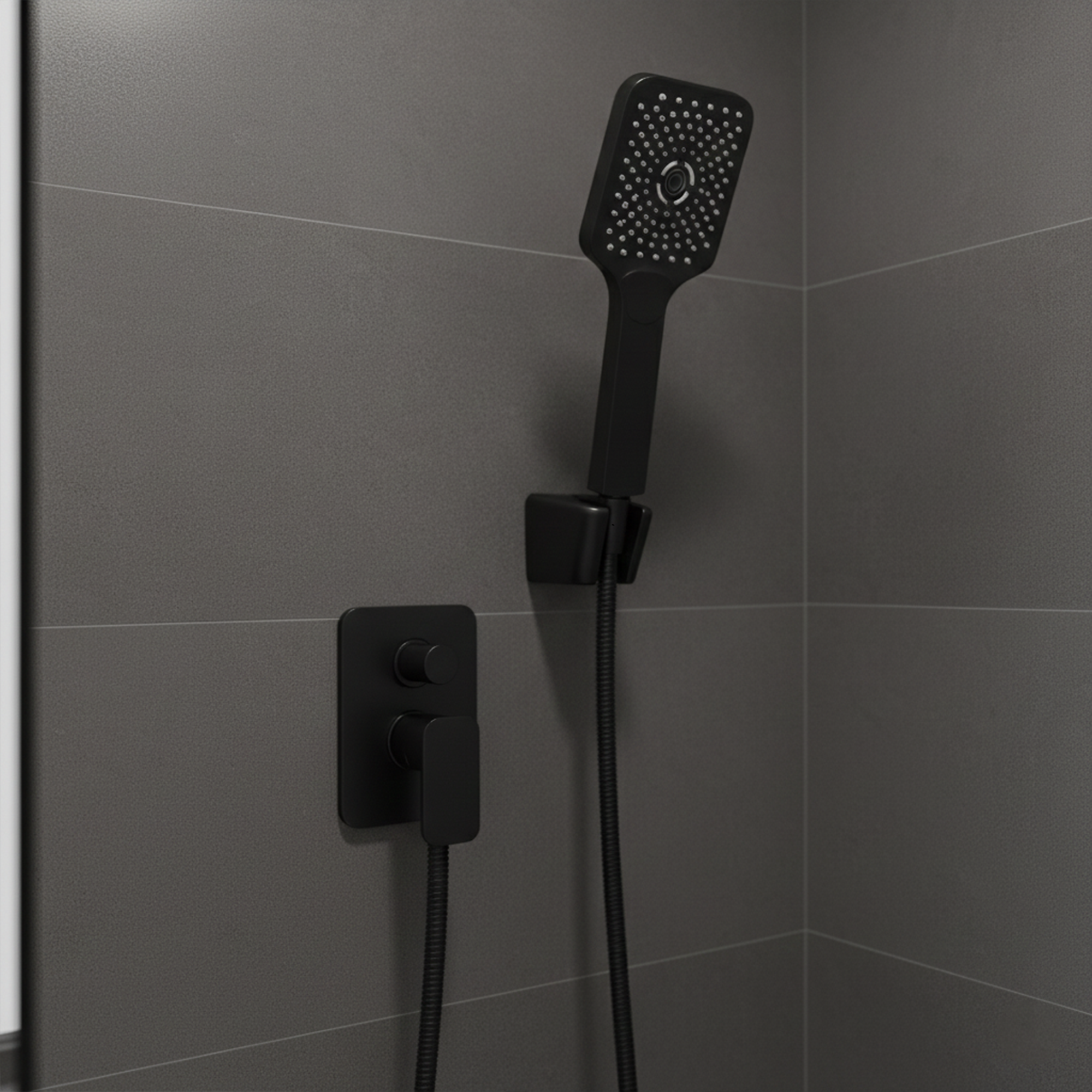 Set Teleducha Negro C530