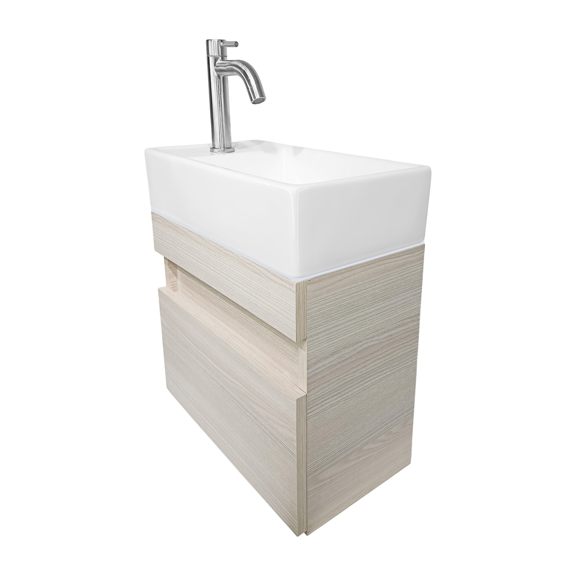 Combo Mueble Vanitory Merano C1271 Beige Un Agujero