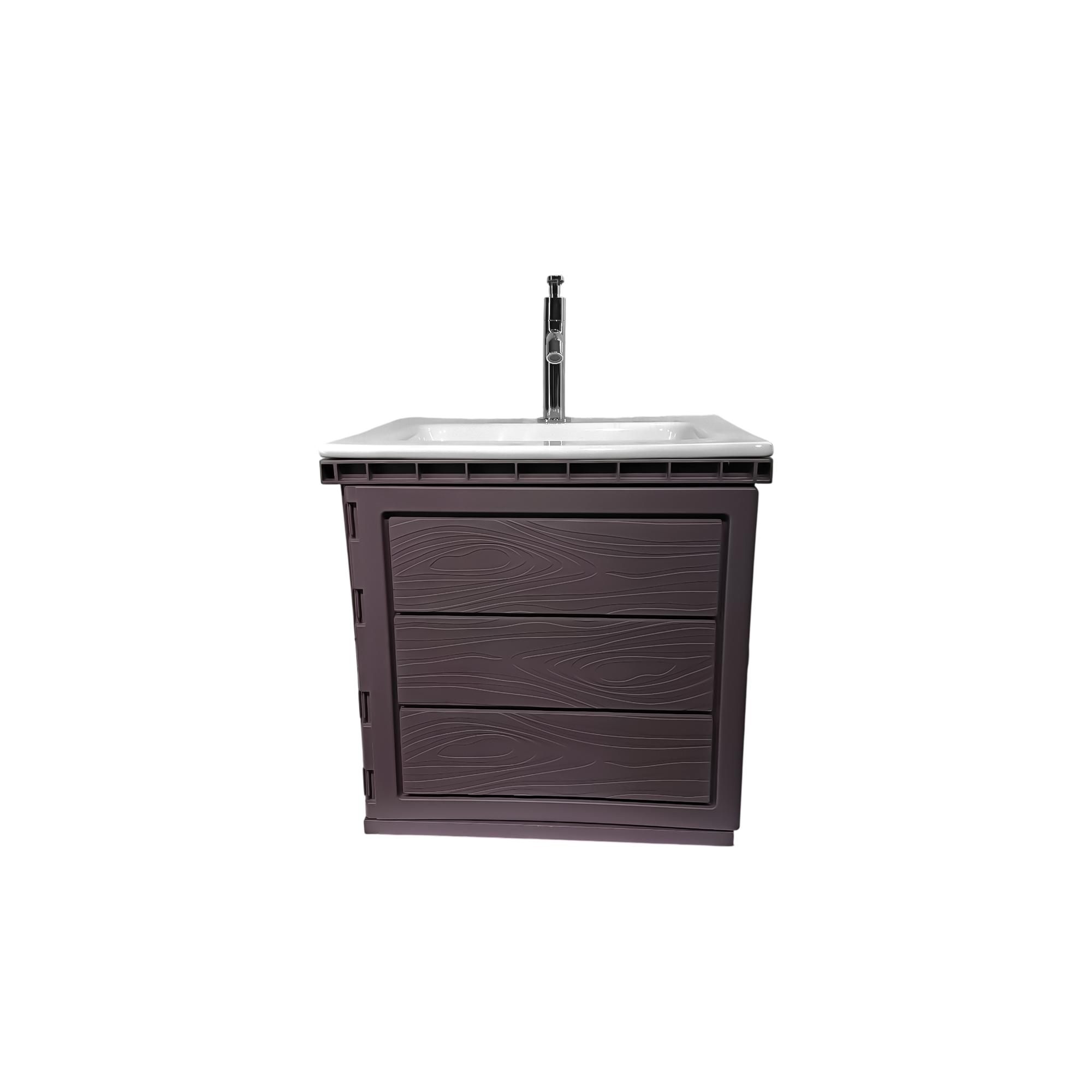 Kit Mueble En PVC + Lavamanos + Grifería  CCOL1117