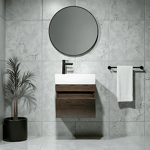 Combo Mueble Flotante + Lavamanos Nappo + Grifería C1270 