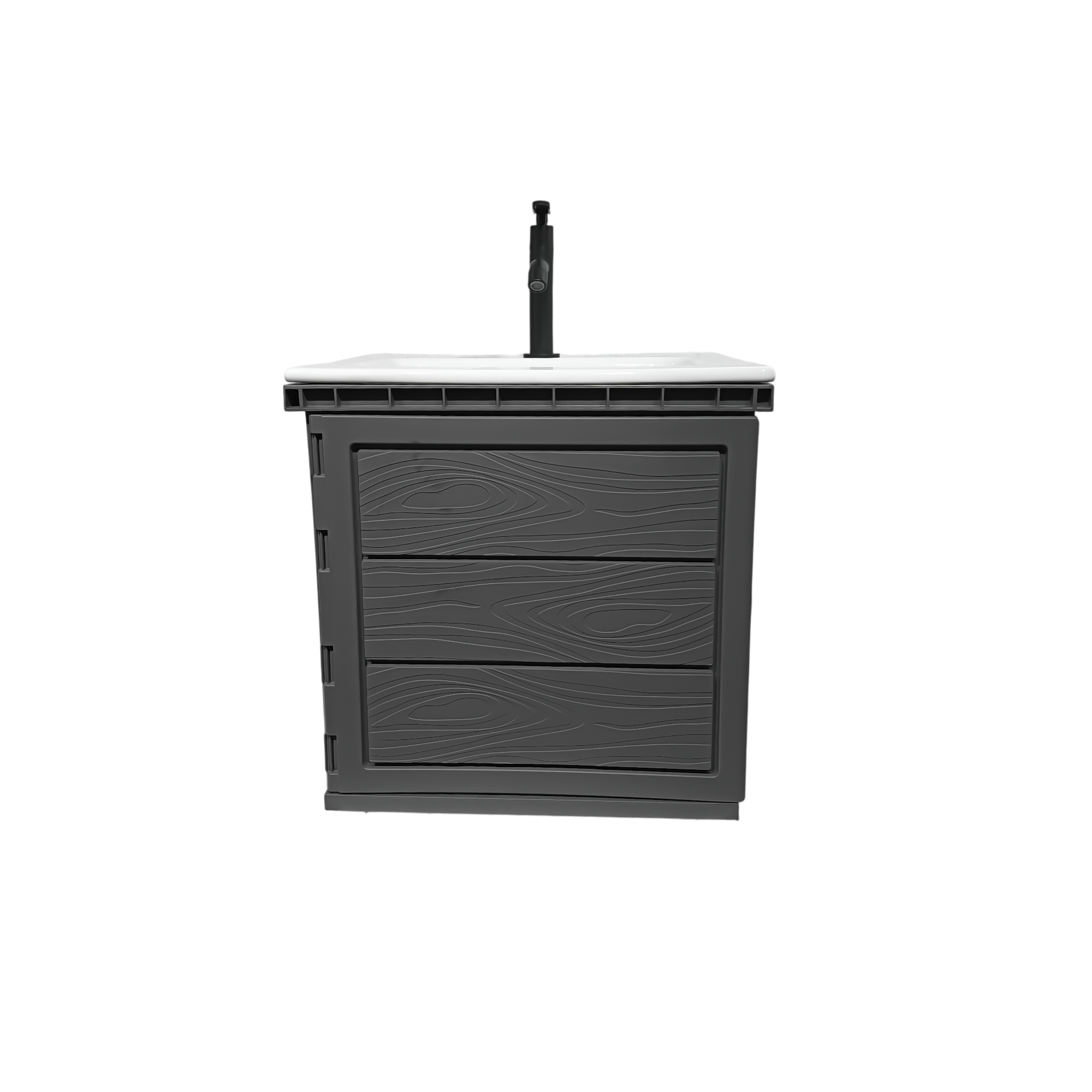 Kit Mueble en PVC + Lavamanos + Grifería  CCOL1118