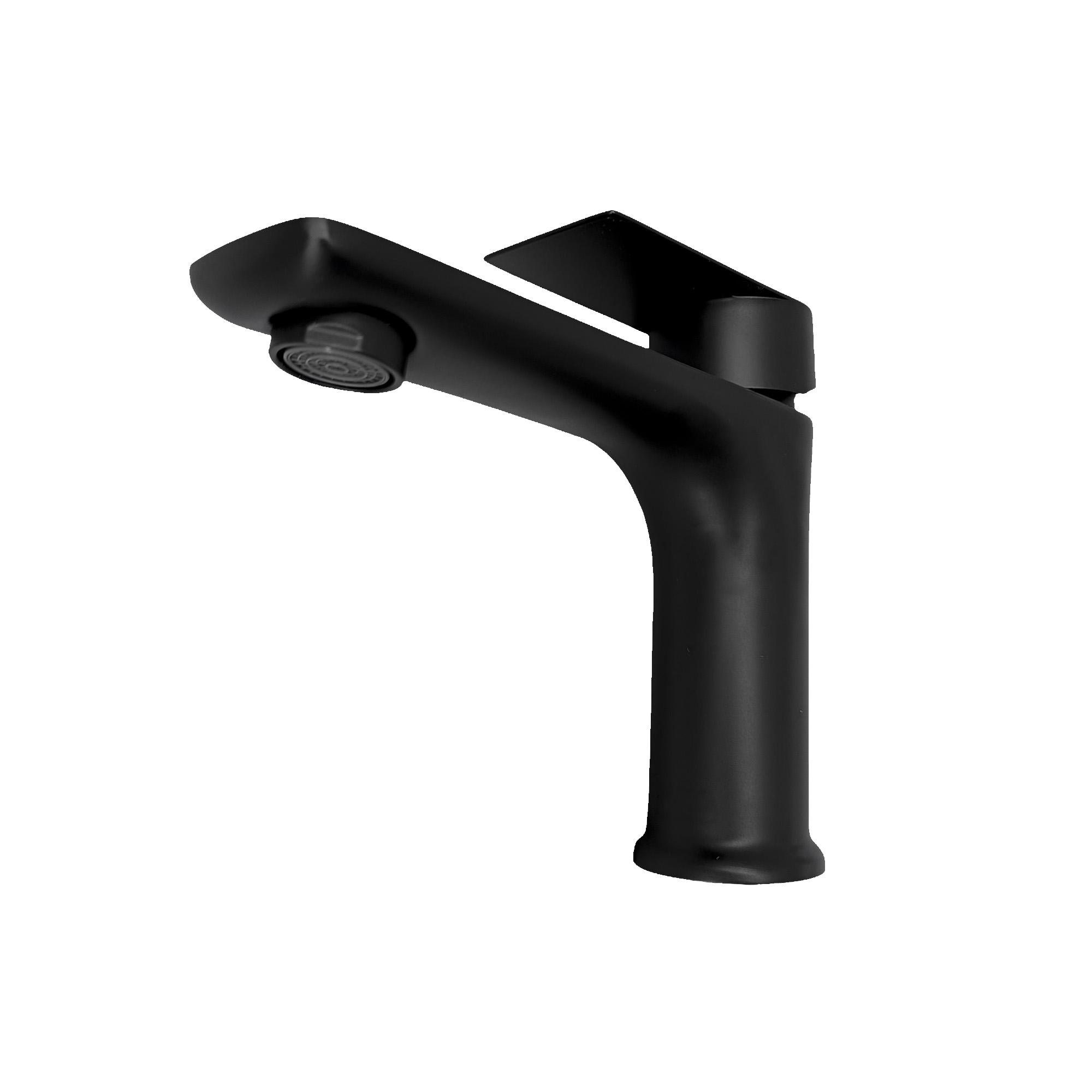 Griferia Lavamanos Baja Agua Fria Negra