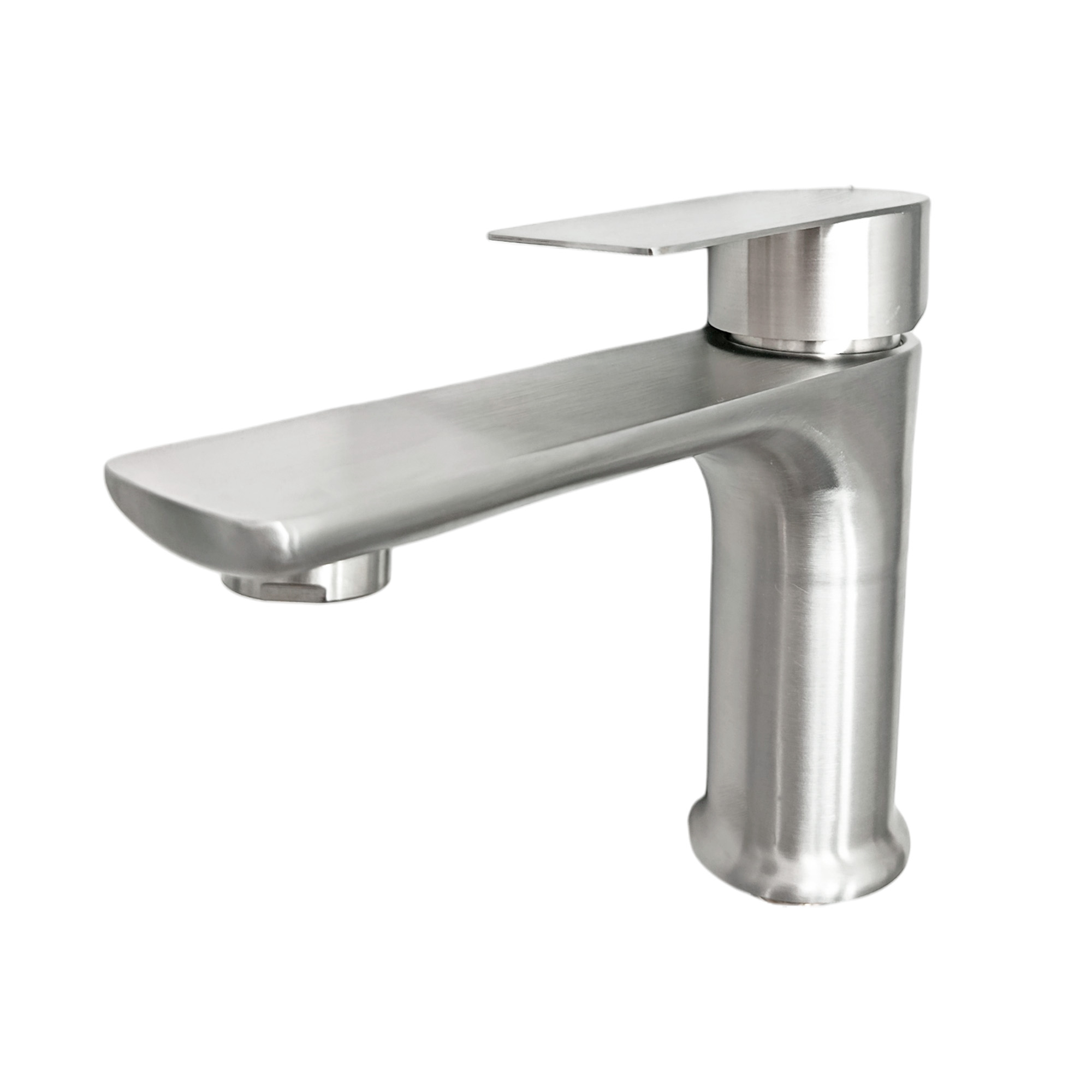 Griferia Lavamanos Agua Fria Inox 304 Satinada 