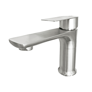 Griferia Lavamanos Agua Fria Inox 304 Satinada 