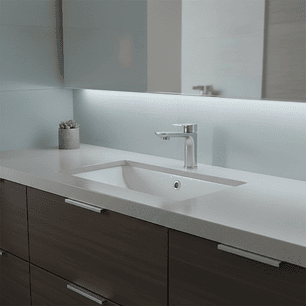 Griferia Lavamanos Agua Fria Inox 304 Satinada 