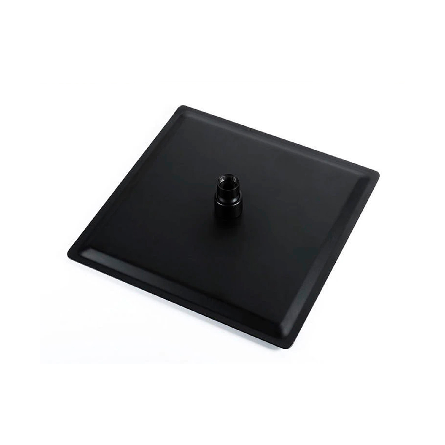 Brazo A Ducha 25cm + Ducha 20cm Cuadrada Negro C1204