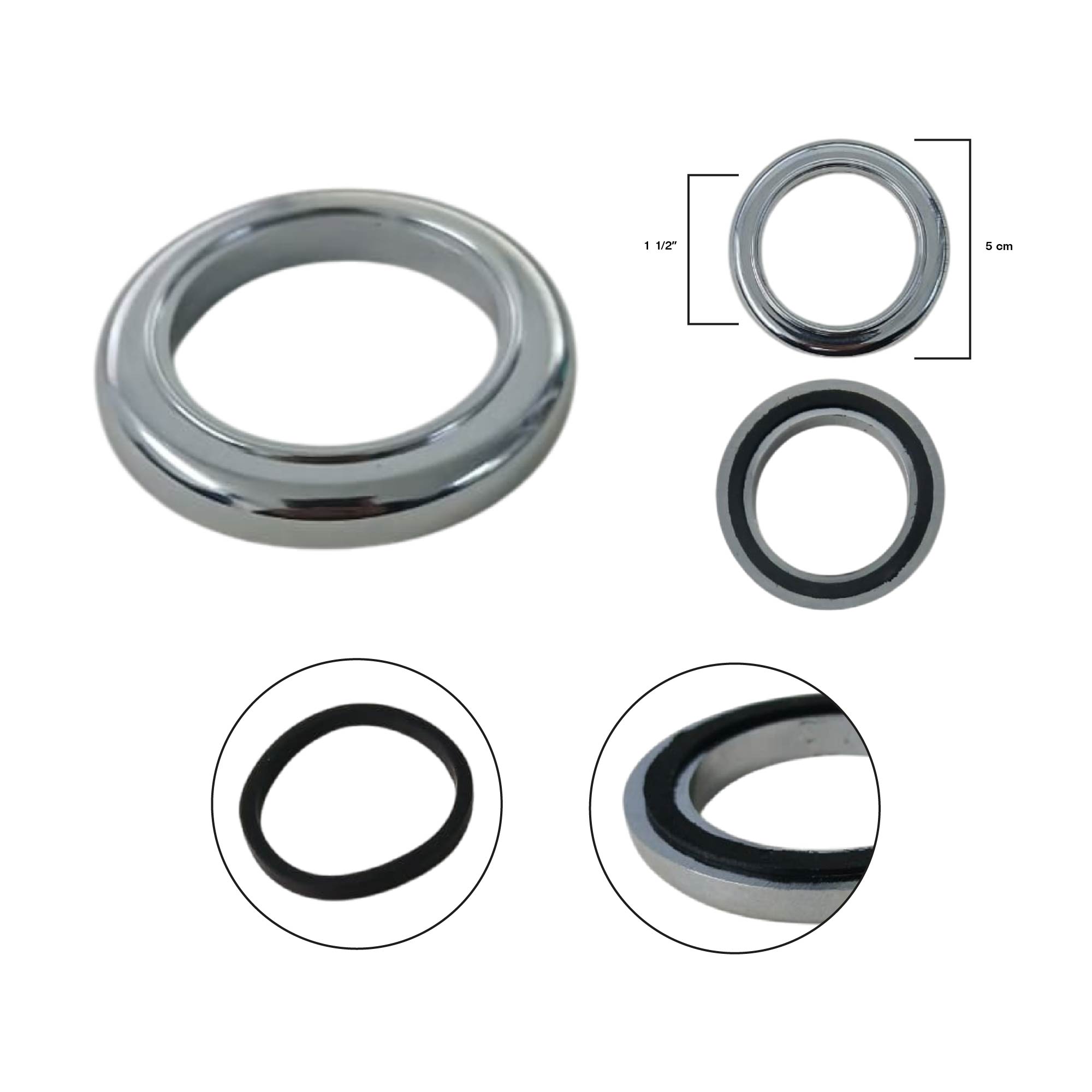 Combo Placa Lavamanos PL-53 + Push+ Sifón + Grifería C044