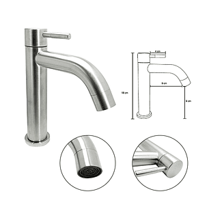 Combo Placa Lavamanos PL-53 + Push+ Sifón + Grifería C239