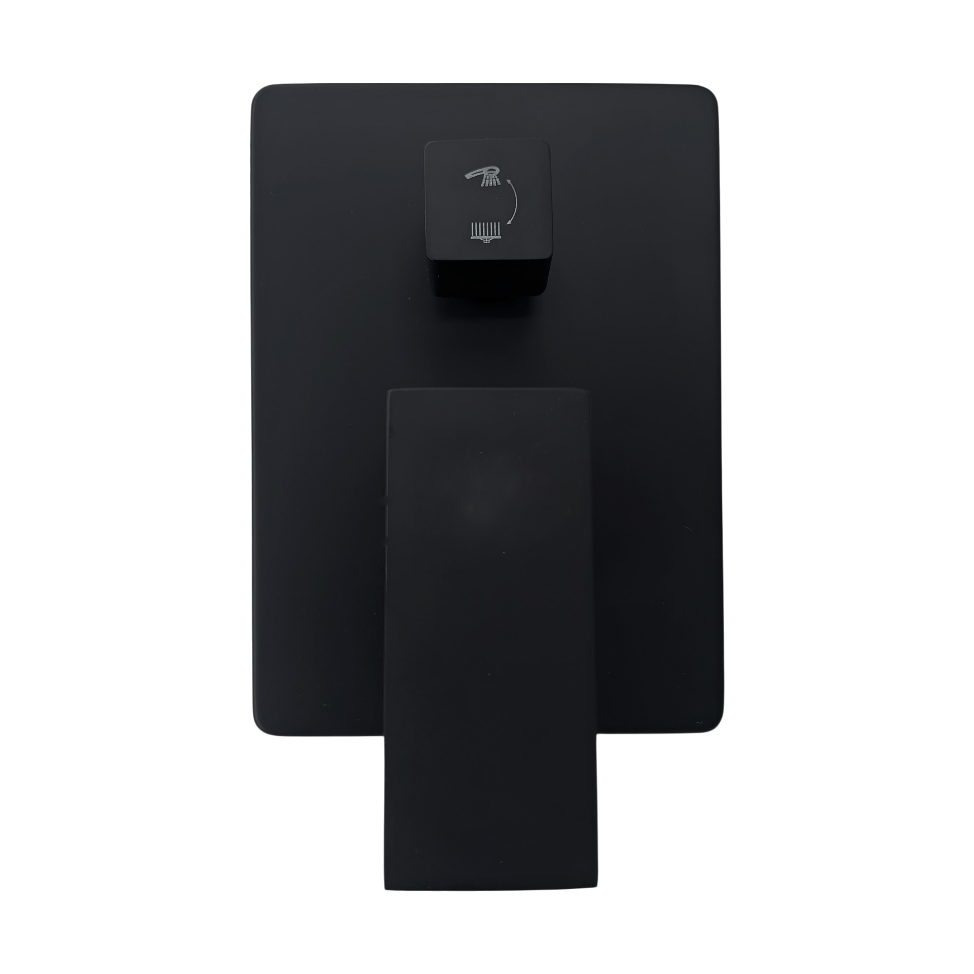 Monomando Mezclador Desviador Negro