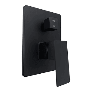 Monomando Mezclador Desviador Negro