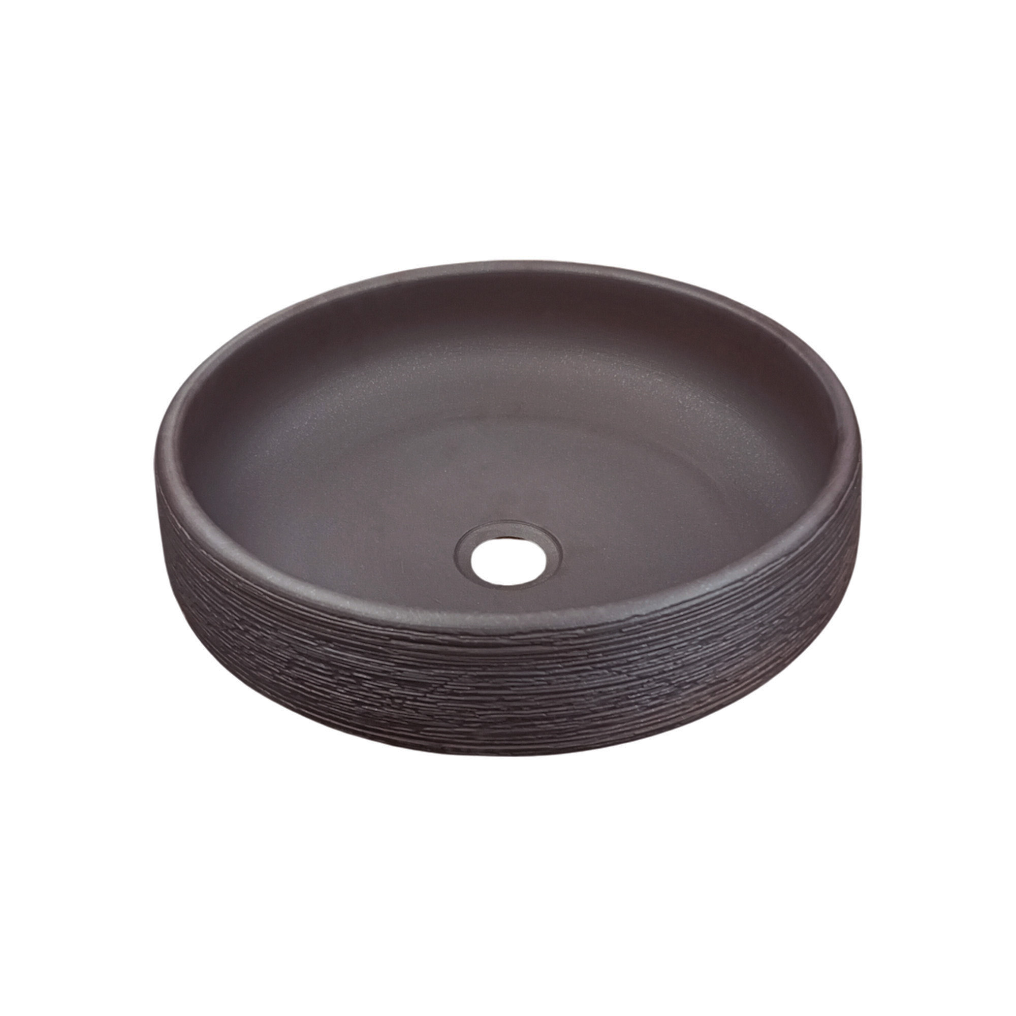 Lavamanos Rustico Redondo Granito