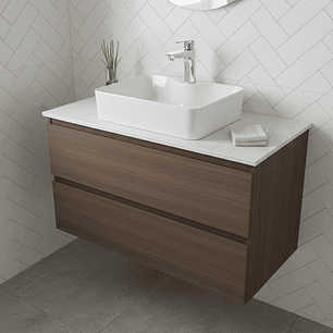 Combo Lavamanos + Grifería Mezclador y Desagüe C1221