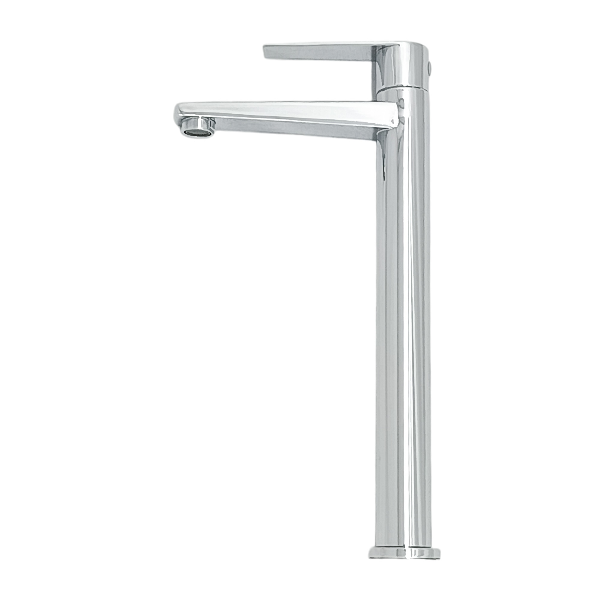 Griferia Lavamanos Alta Agua Fria Cromada Ccol-0603