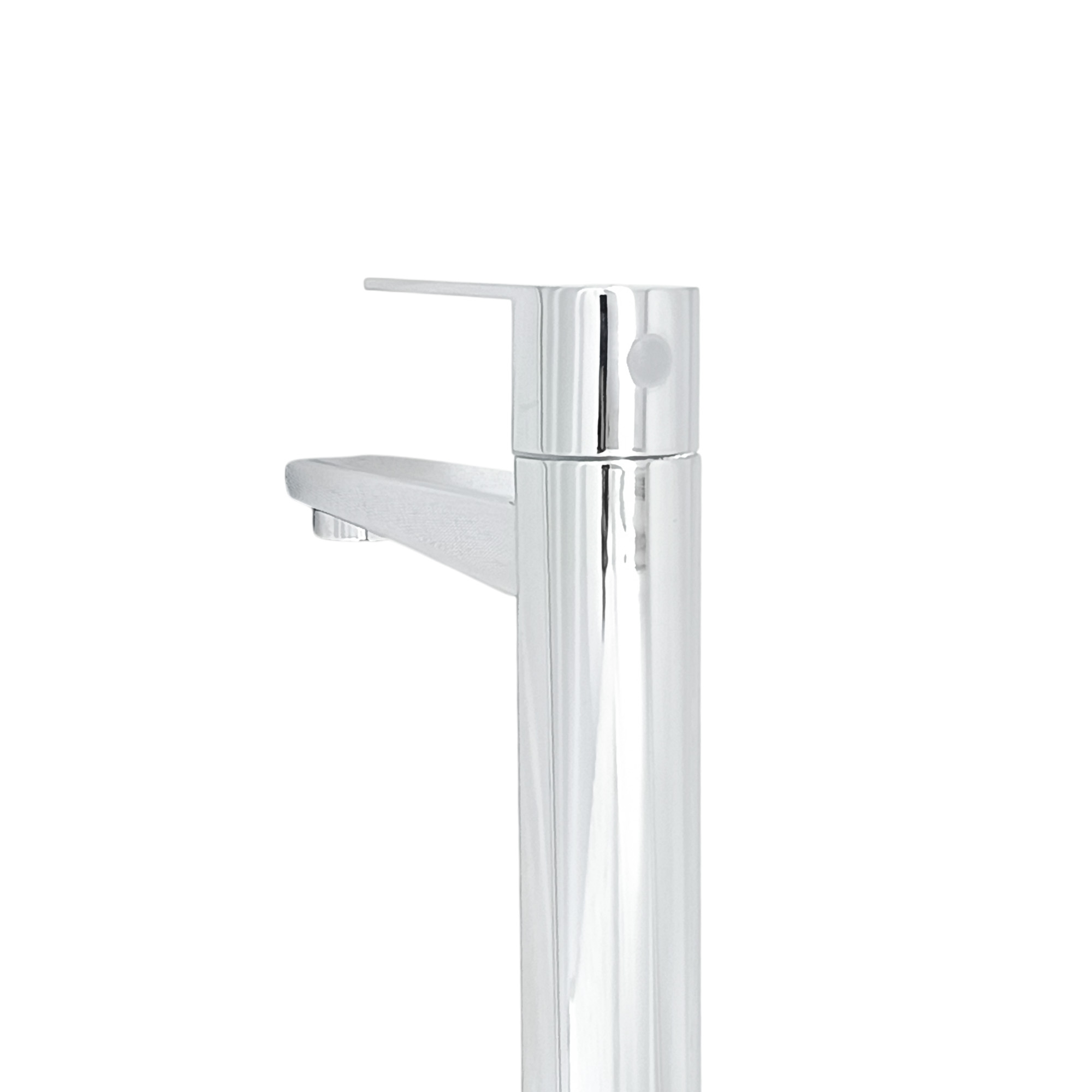 Griferia Lavamanos Alta Agua Fria Cromada Ccol-0603