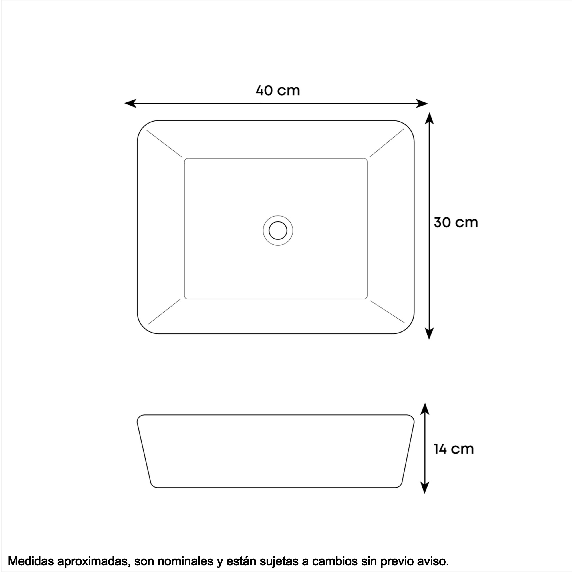 Combo Lavamanos + Grifería Mezclador y Desagüe C1221