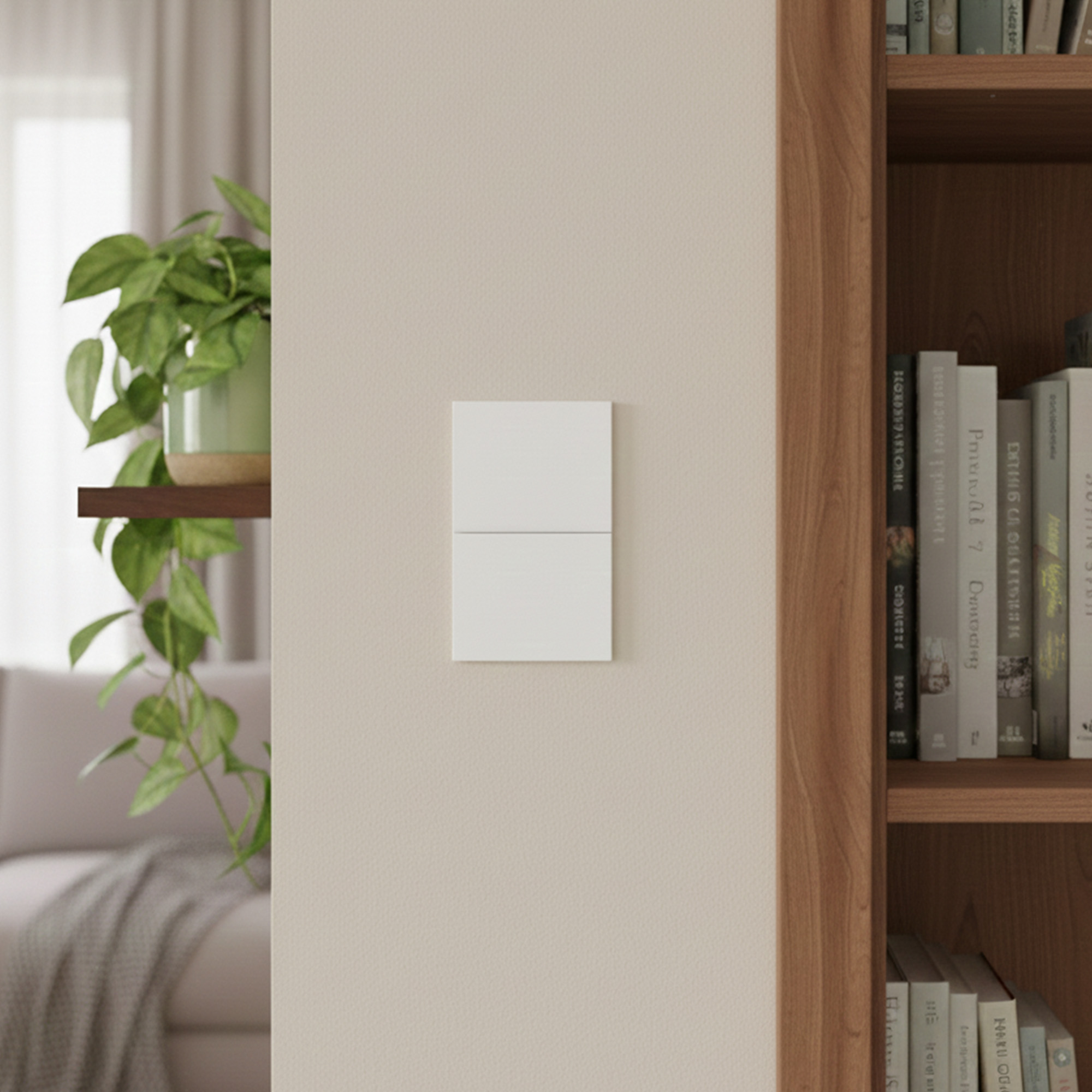 Pack X 10 Interruptor Doble Tipo Invisible Blanco C1215 10 A 110v Blanco