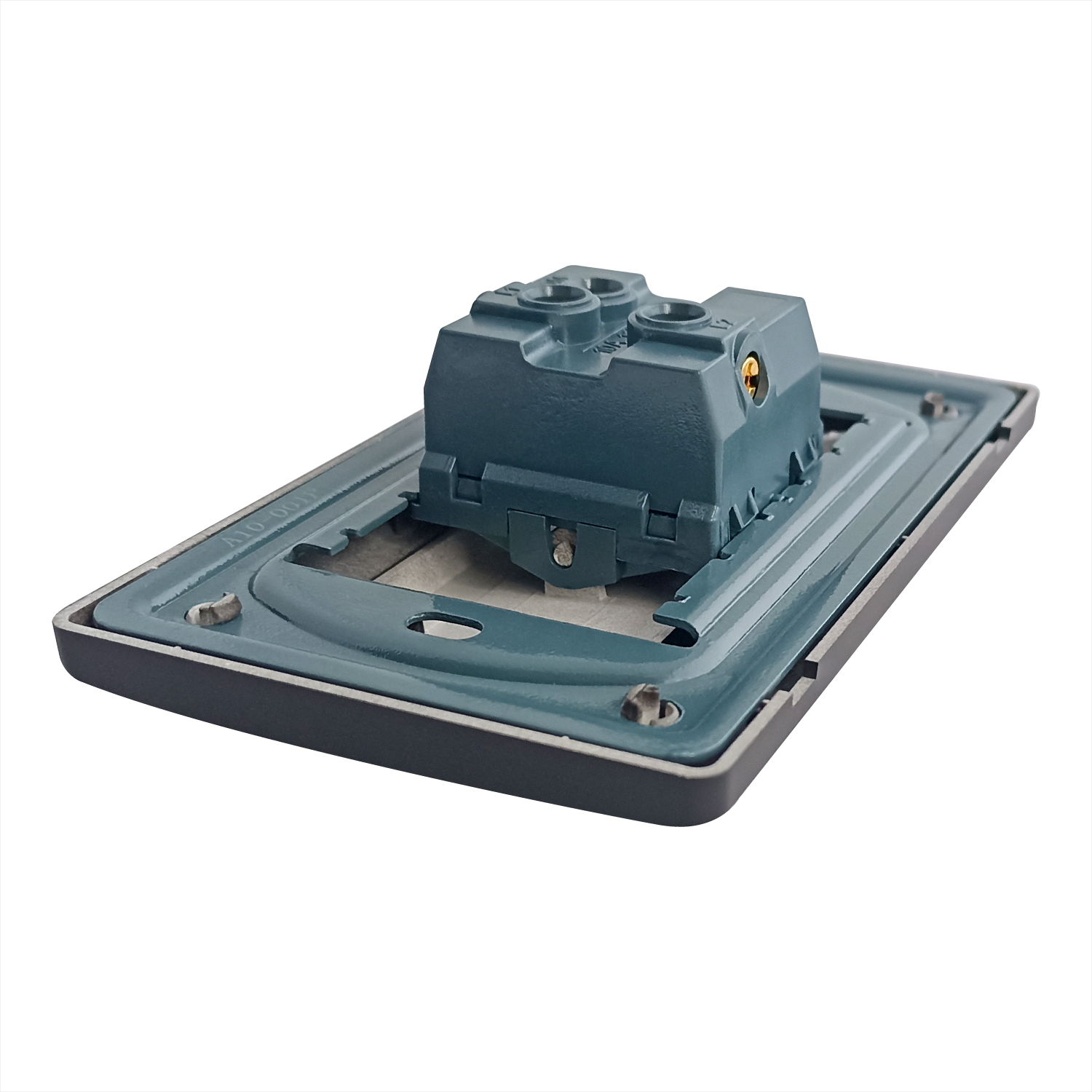 Pack X 5 Interruptor Sencillo Negro C1276 10 A 110v Negro