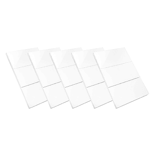 Pack X 5 Interruptor Triple Tipo Invisible Blanco C1216 10 A 110v Blanco