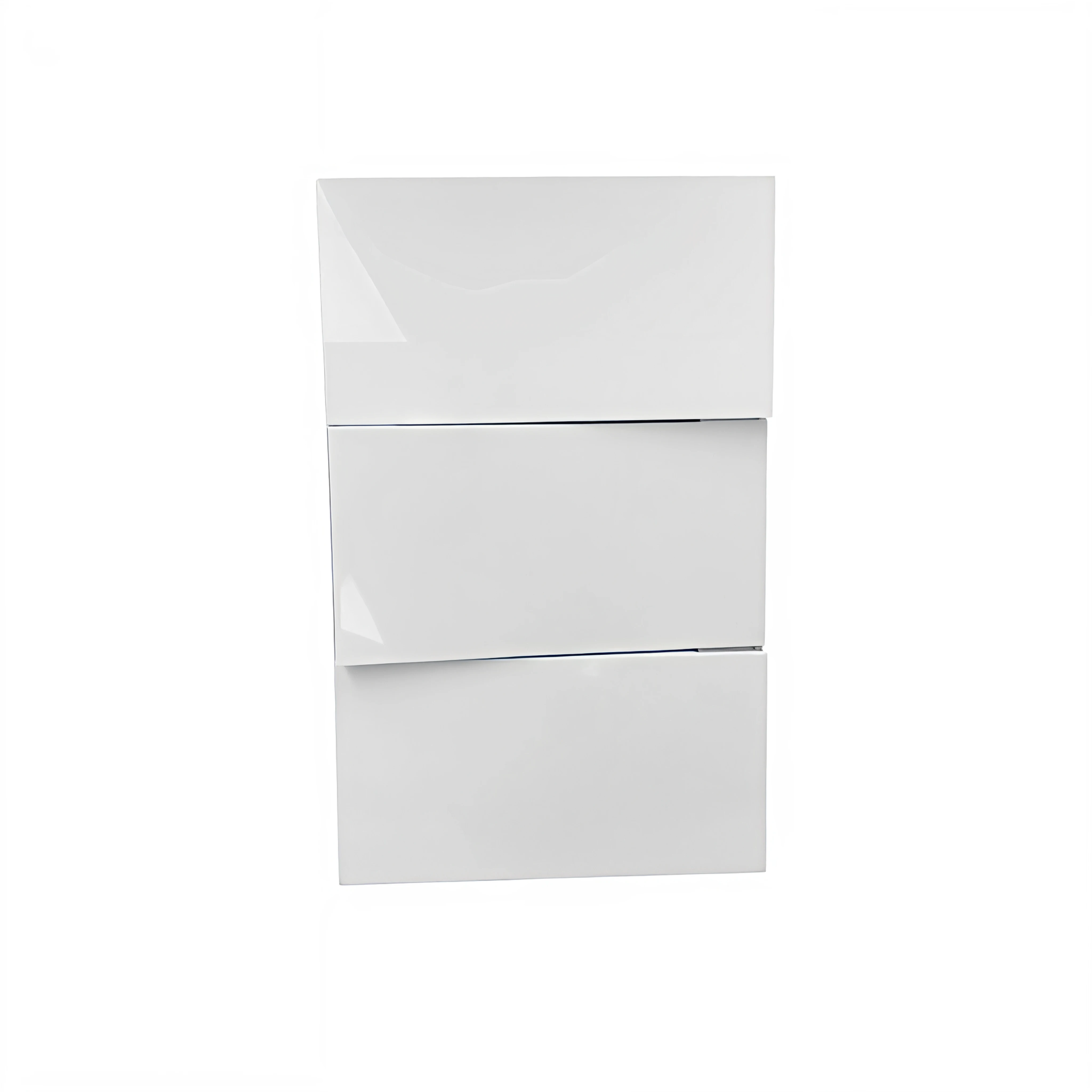 Pack X 10 Interruptor Triple Tipo Invisible Blanco C1217 10 A 110v Blanco