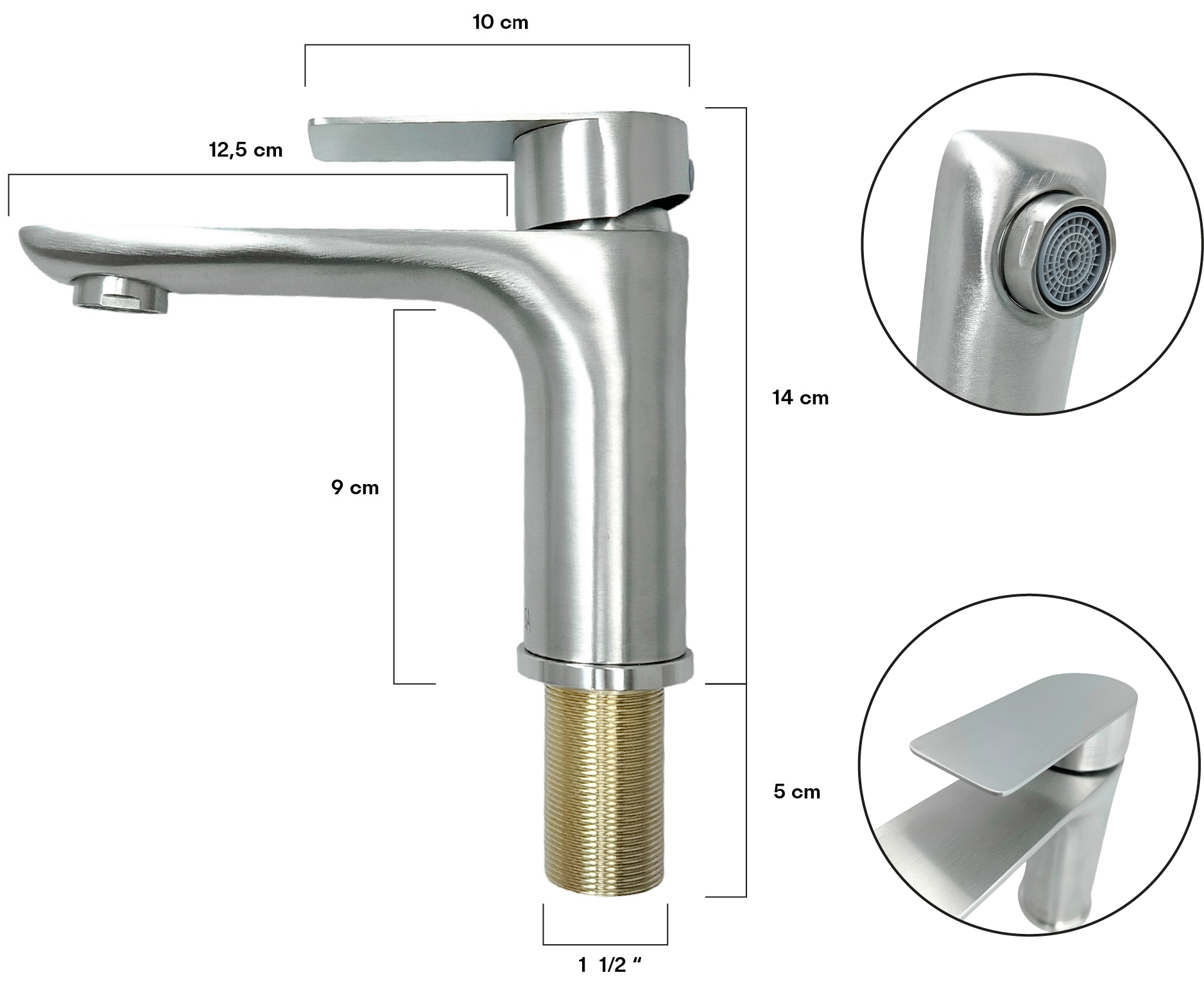 Combo Lavamanos + Grifería Mezclador y Desagüe C1229