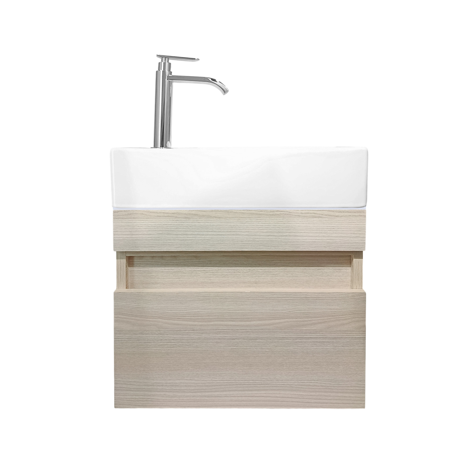 Combo Mueble Vanitory Merano C1274 Beige Un Agujero