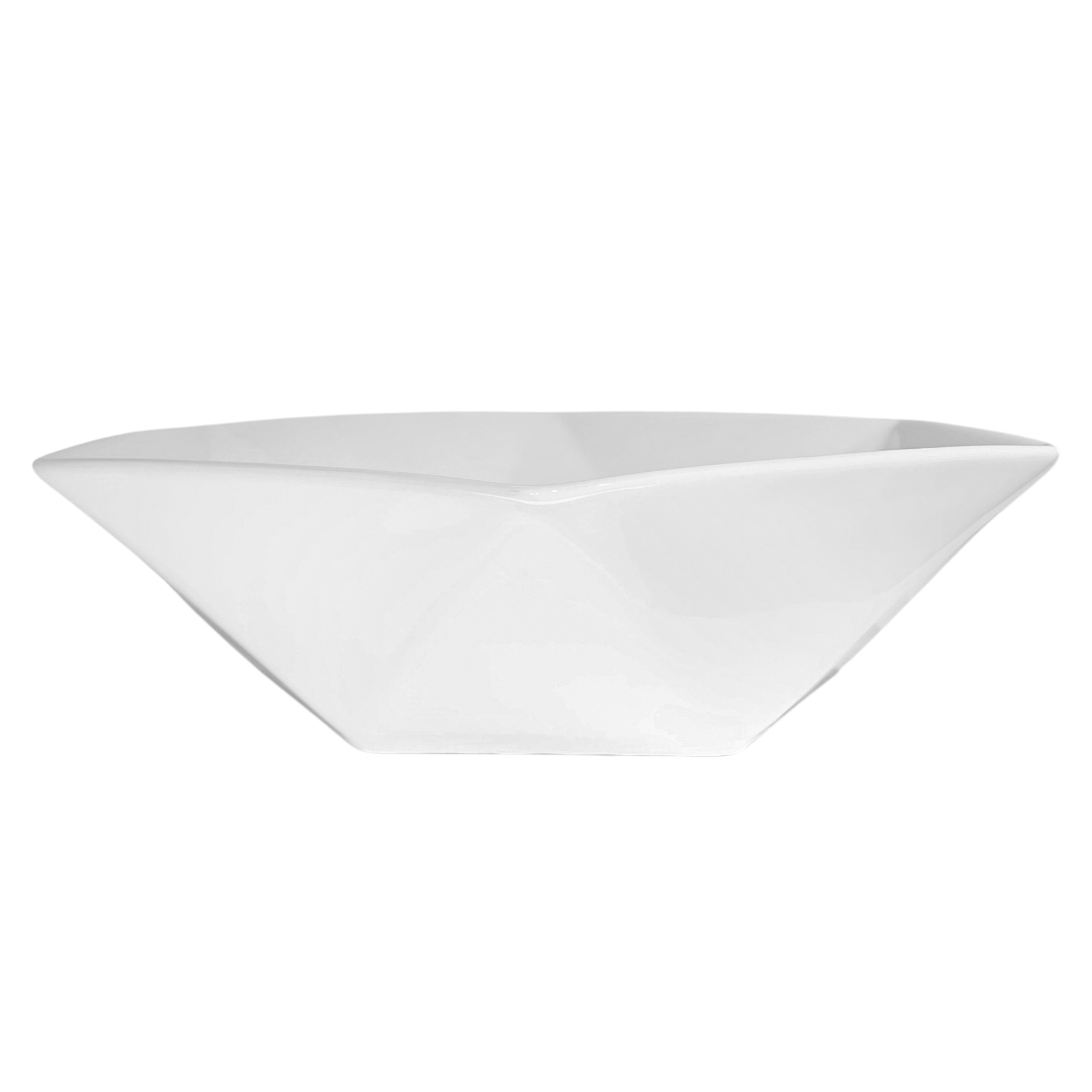 Lavamanos Moderno Hexagonal Lujo Blanco 13cm*40cm*40cm