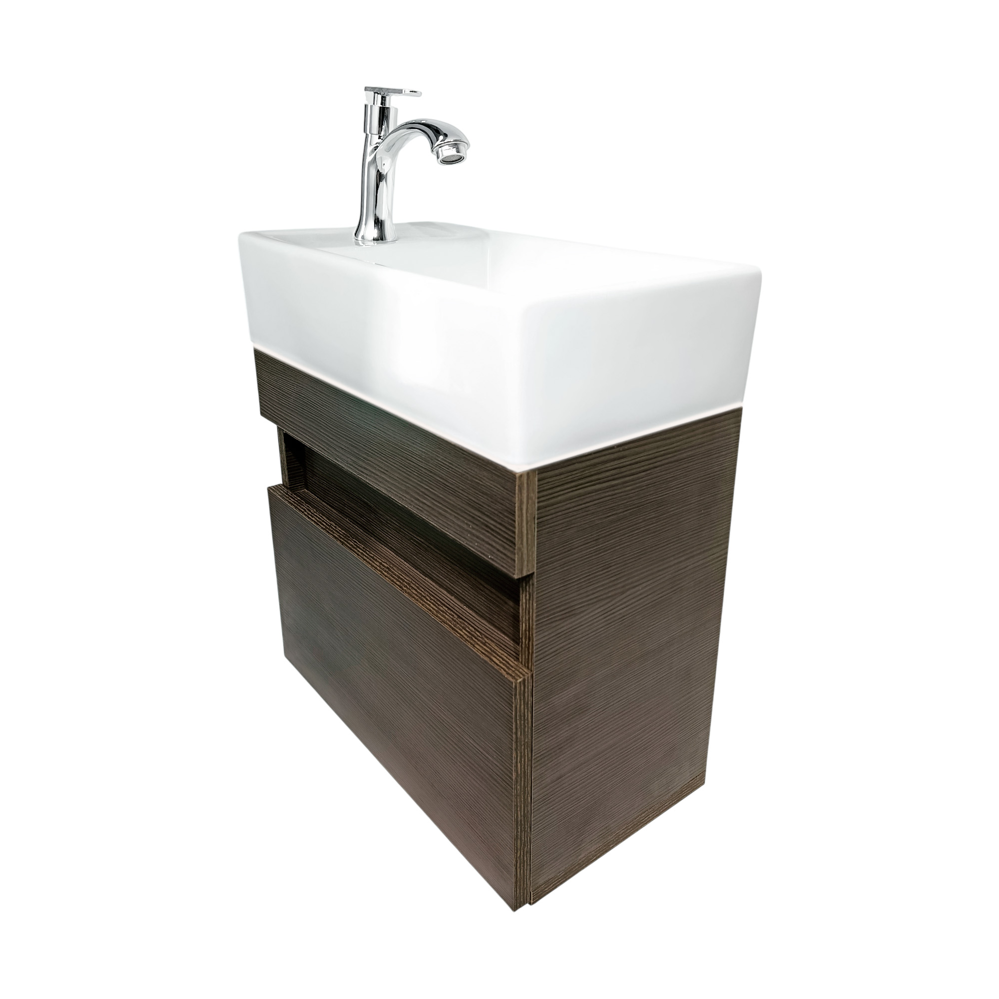 Combo Mueble Flotante + Lavamanos Nappo + Grifería C1268