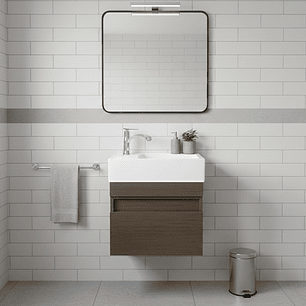 Combo Mueble Flotante + Lavamanos Nappo + Grifería C1268