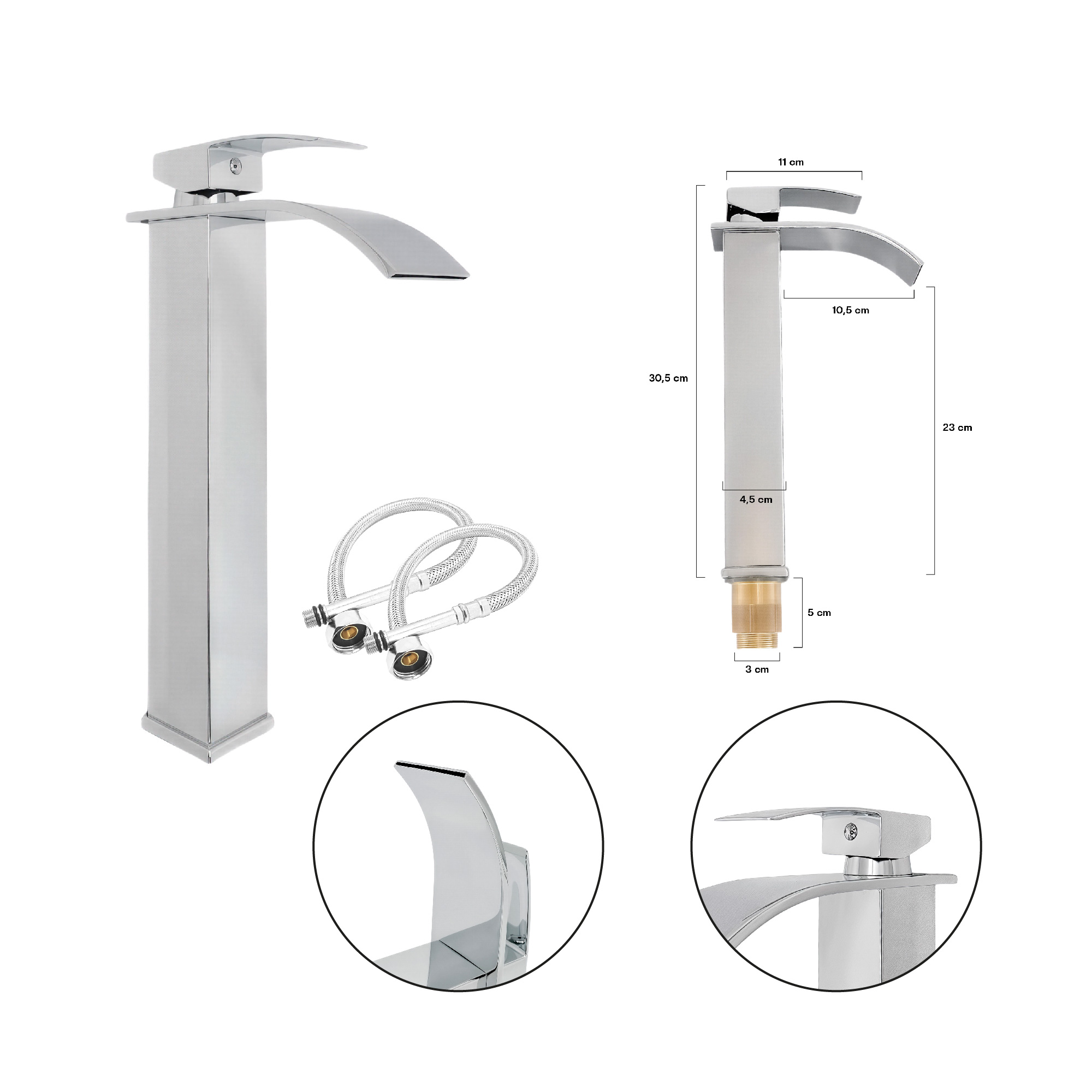COMBO LAVAMANOS Y GRIFERIA MEZCLADOR DELUXE C905
