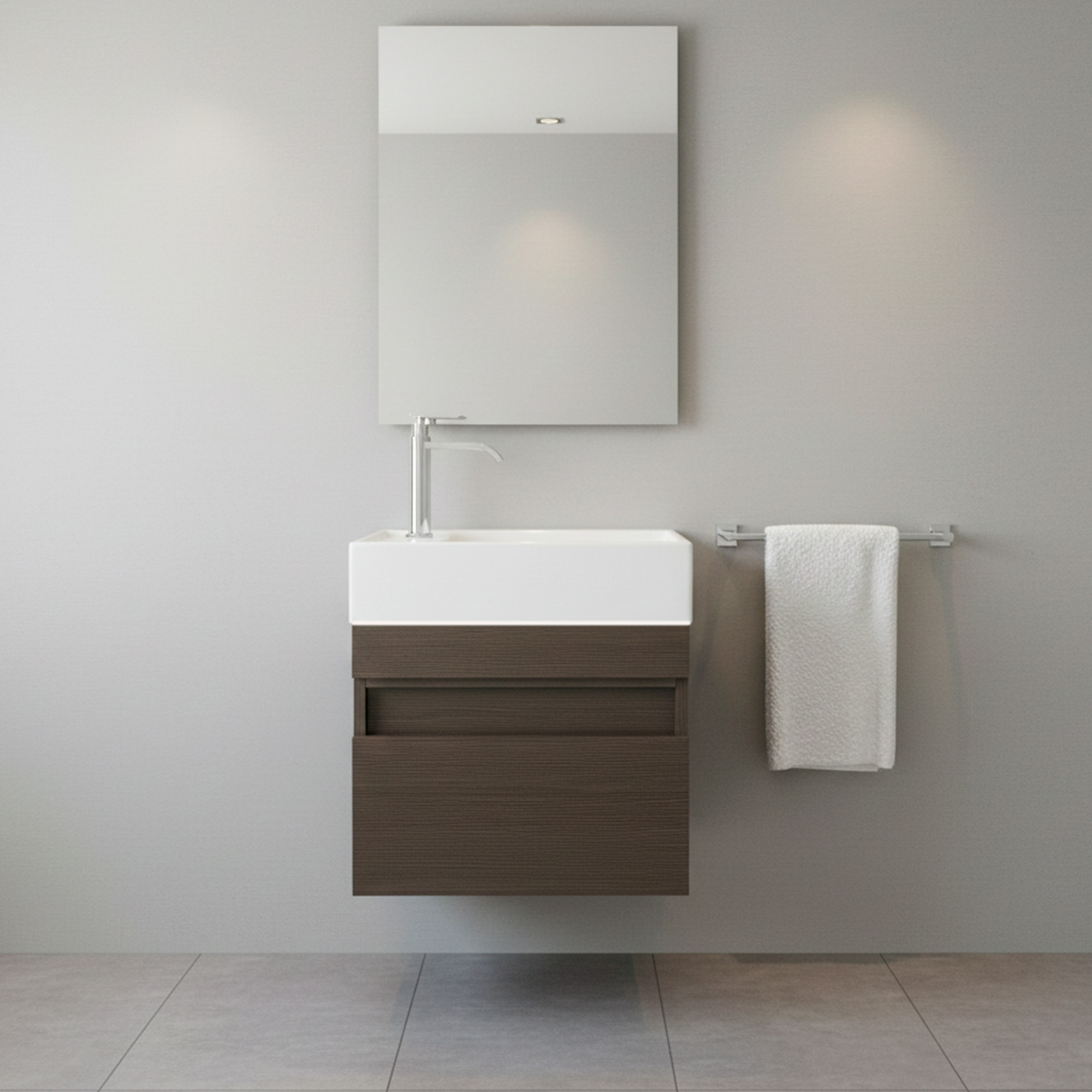 Combo Mueble Flotante + Lavamanos Nappo + Grifería C1269 