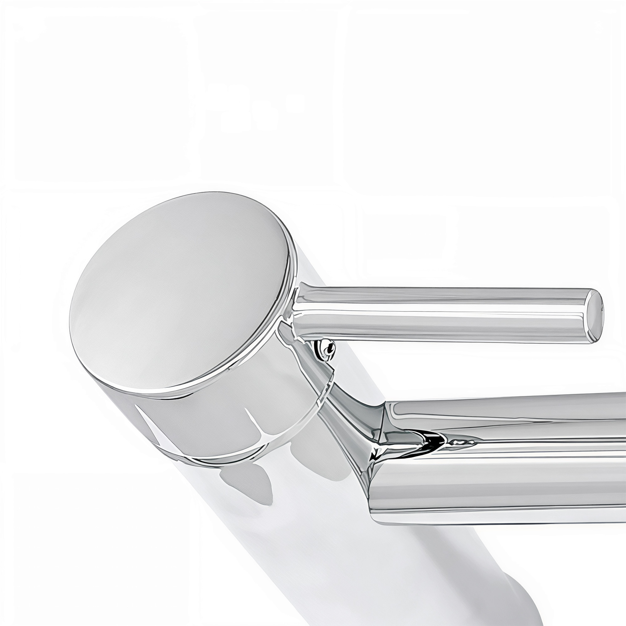 Griferia Monocontrol Lavamanos Poste Bajo