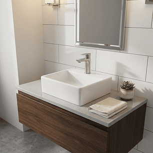 Combo Lavamanos + Grifería Mezclador Y Desagüe C1231