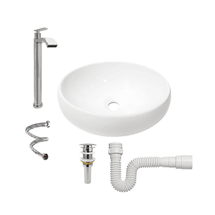 Combo Lavamanos Ovalado + Accesorios *a* Ccol961