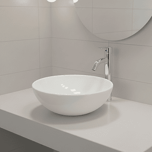 Combo Lavamanos + Grifería Mezclador + Push + Sifón C1250