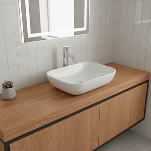 Combo Lavamanos + Grifería Mezclador + Push + Sifón C1252