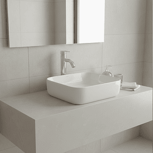 Combo Lavamanos + Grifería Mezclador + Push + Sifón C1253