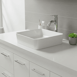 Combo Lavamanos + Grifería Mezclador + Push + Sifón C1254