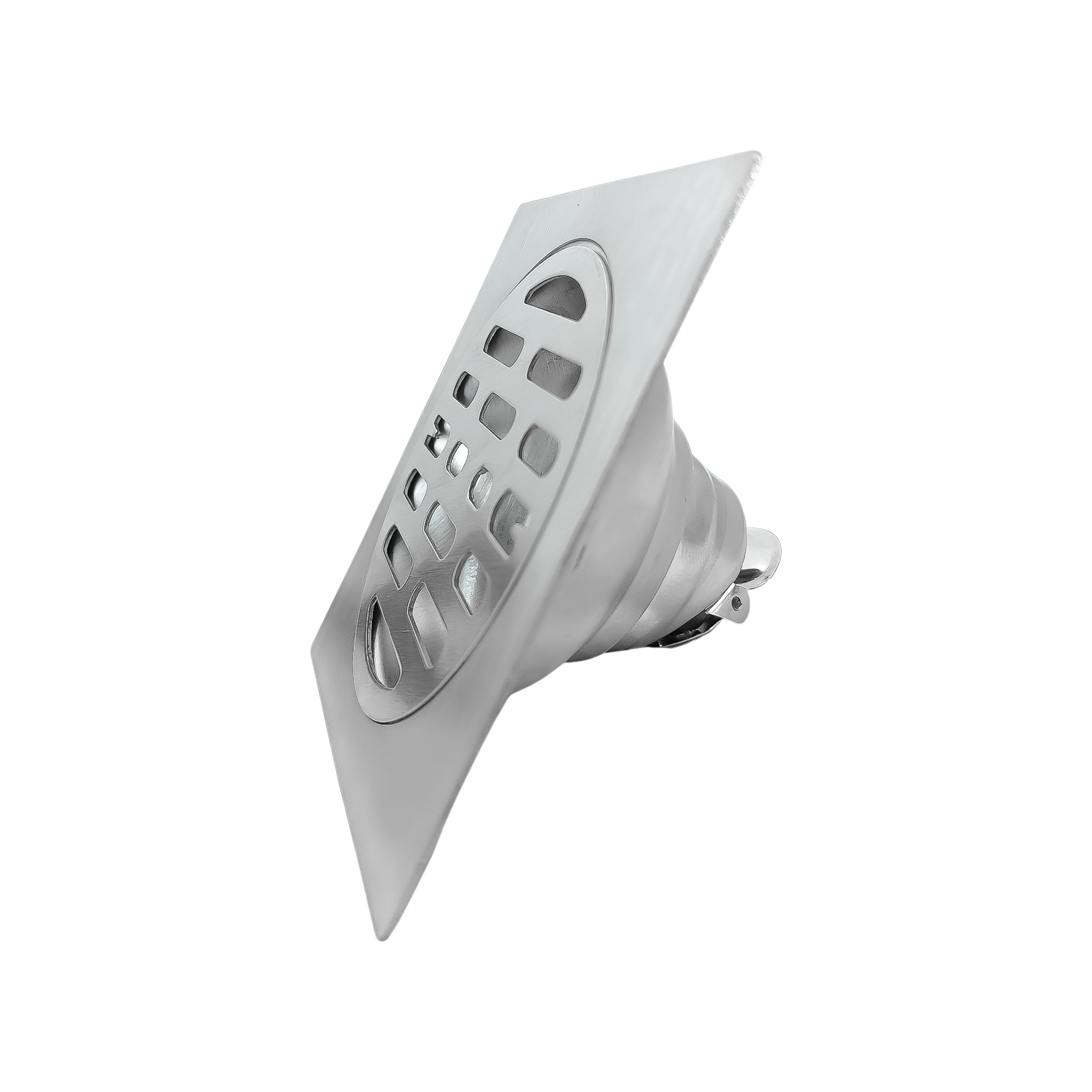 Sifon Desagüe Piso Acero 304 Inox Antiolor-anticucarachas