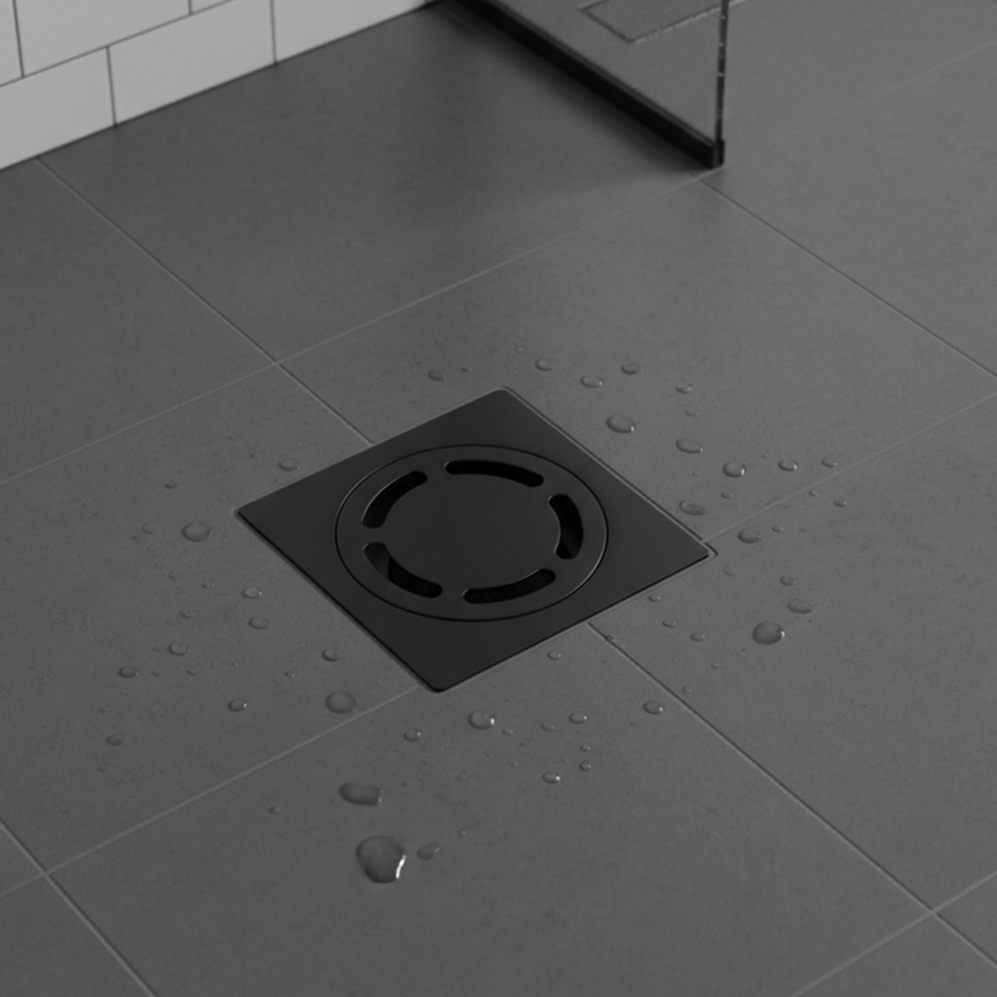 Rejilla Cuadrada Star Negro