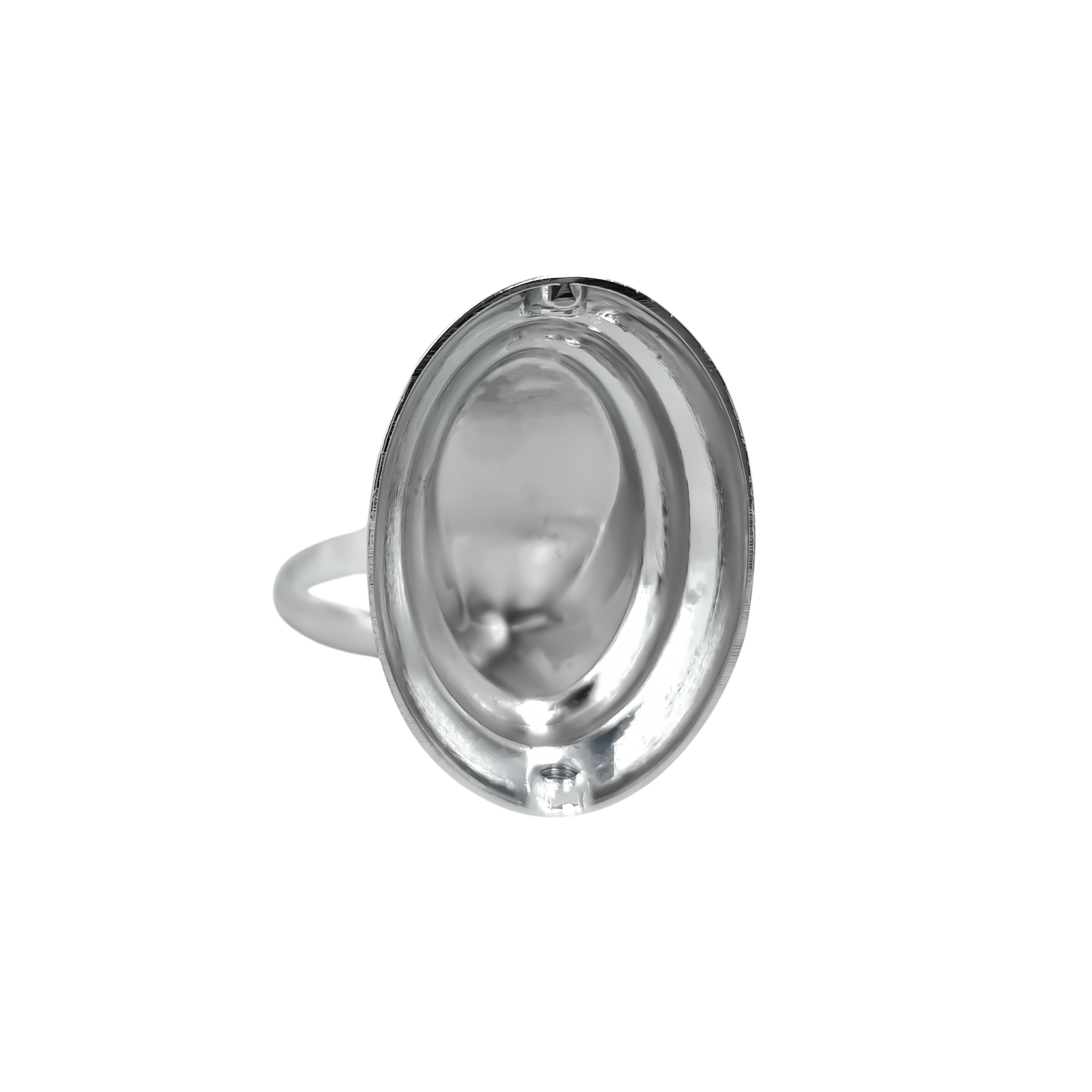 Porta Cepillos, Vidrio Y Metal Accesorio Baño