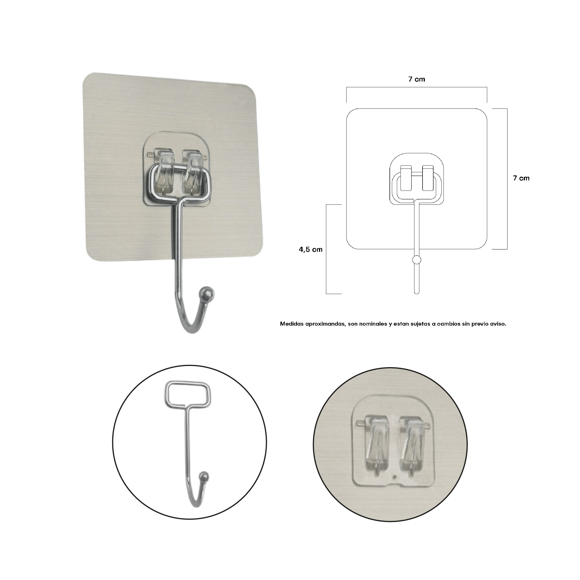 Dispensador Antibacterial + Organizadores Ccol-1034