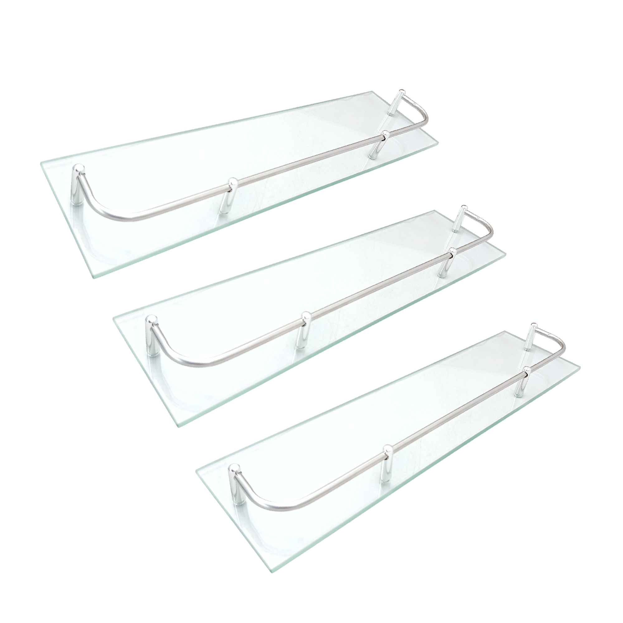 Pack Por 3 Organizadores De Vidrio C844