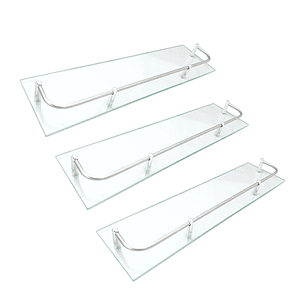 Pack Por 3 Organizadores De Vidrio C844