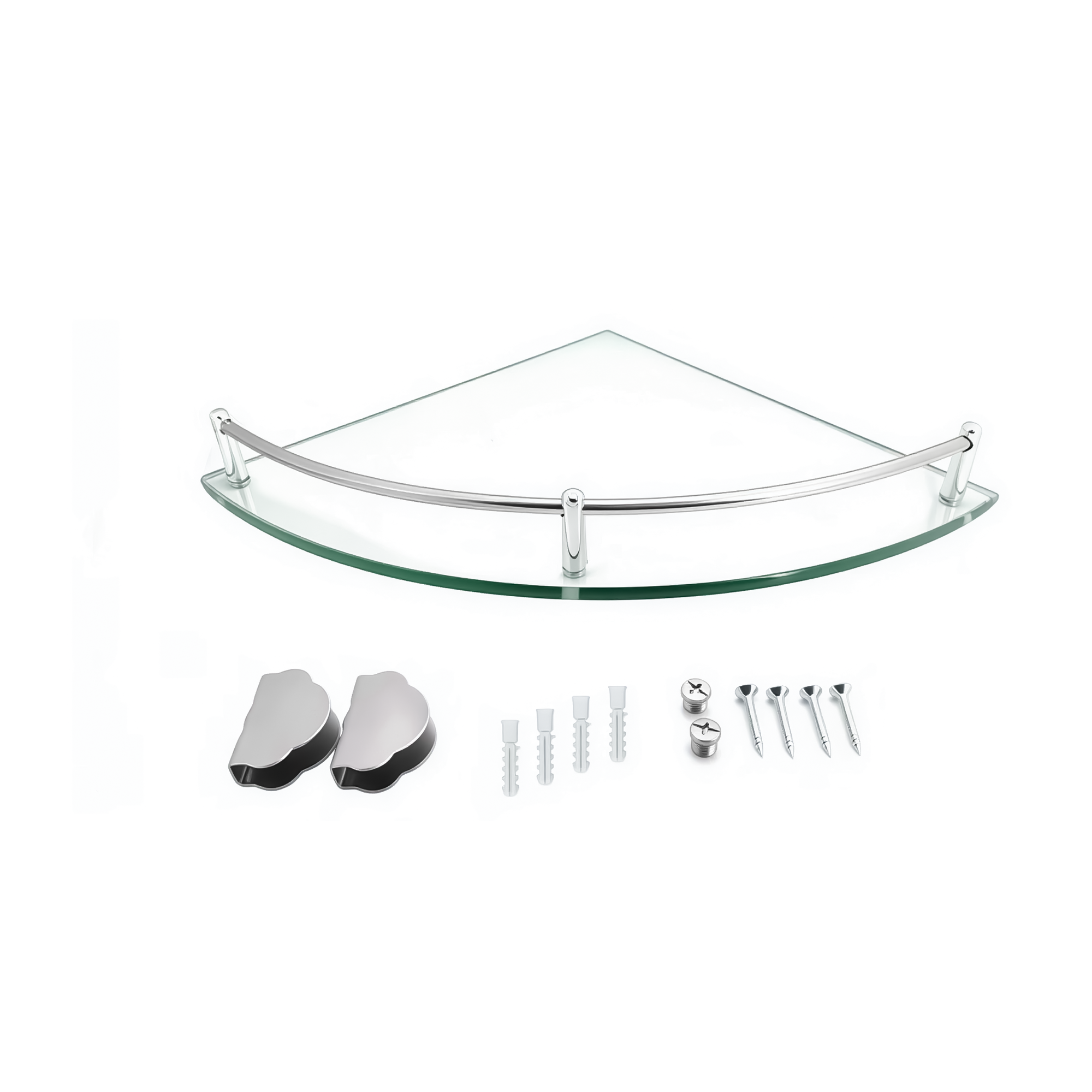 Pack X3 Organizadores Esquineros De Vidrio