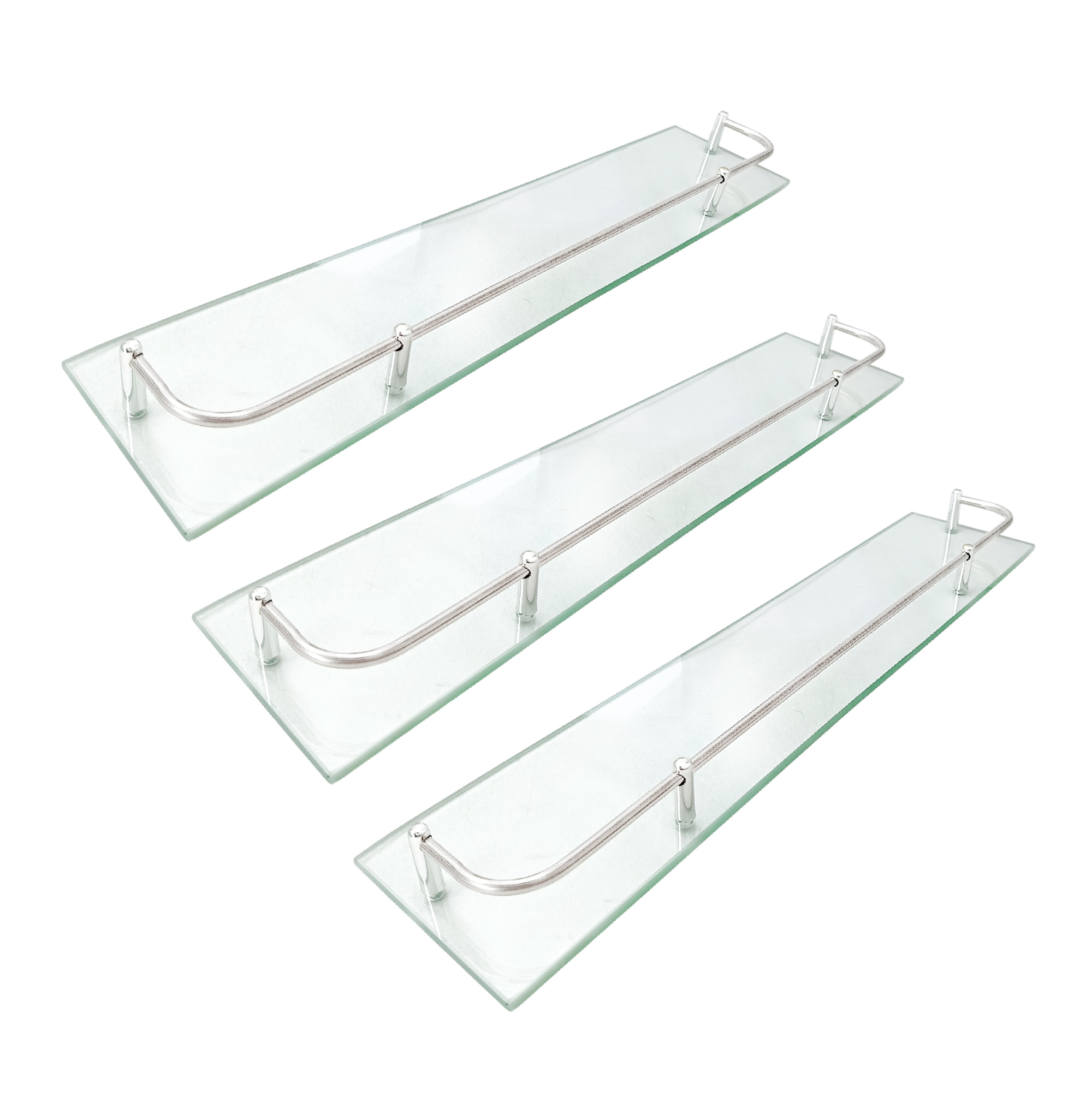 Pack Por 3 Organizadores De Vidrio C842