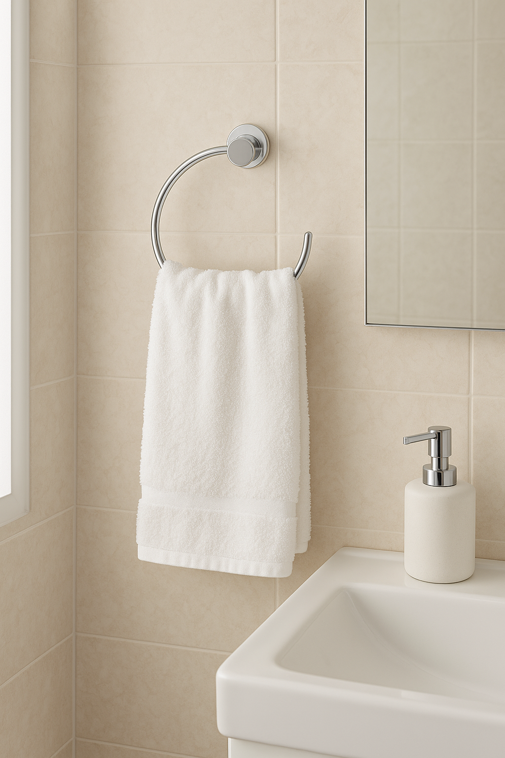 Accesorio Aqua Toallero Aro En Abs