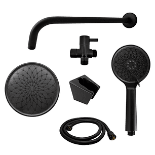 Set Ducha Y Teleducha Negro